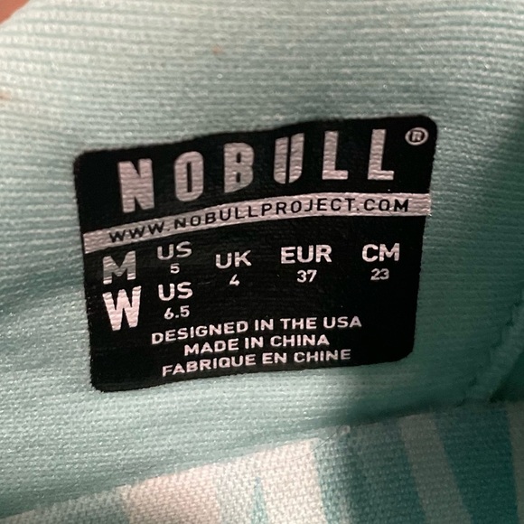 NOBULL OUTWORK in Mint BURST Formerly Trainer Woman 6.5 Mens 5 - Picture 4 of 12